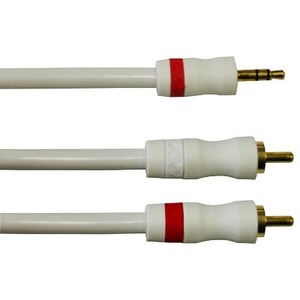 Кабель аудио 1xMini Jack - 2xRCA Eagle Cable 20072015 HIGH STANDARD Mini - 2 RCA Weiss 1.5m