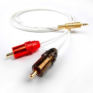Кабель аудио 1xMini Jack - 2xRCA Chord iChord 2RCA VEE Plugs 5.0m
