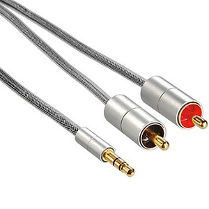Кабель аудио 1xMini Jack - 2xRCA Hama 106331 1.0m