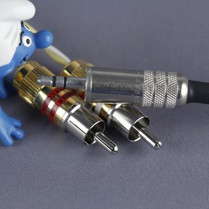 Кабель аудио 1xMini Jack - 2xRCA Kimber Kable GQ Mini Cu Ultraplate 0.5m