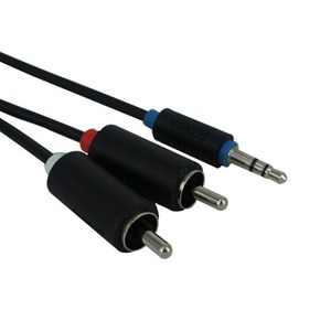 Кабель аудио 1xMini Jack - 2xRCA ProLink PB103-0150 1.5m