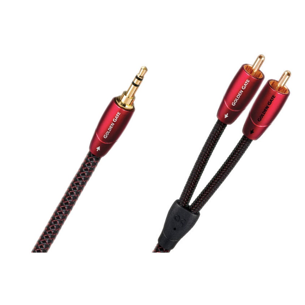 Кабель аудио 1xMini Jack - 2xRCA Audioquest Golden Gate 3.5mm-RCA 3.0m