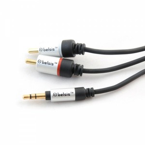 Кабель аудио 1xMini Jack - 2xRCA Belsis SM1842 2.0m