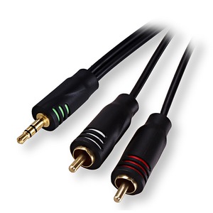 Кабель аудио 1xMini Jack - 2xRCA Logan EL103-0300 3.0m