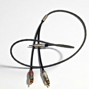 Кабель аудио 1xMini Jack - 2xRCA Zu Audio Mission iPOD/Walkman 1.0m