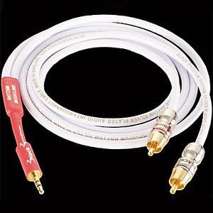 Кабель аудио 1xMini Jack - 2xRCA Black Rhodium Rhythm MusicLink 0.5m