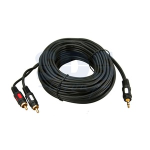 Кабель аудио 1xMini Jack - 2xRCA Rexant 17-4237 Gold (1 штука) 10.0m