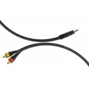 Кабель аудио 1xMini Jack - 2xRCA MrCable AYJMR-03-HS 3.0m