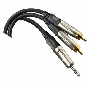 Кабель аудио 1xMini Jack - 2xRCA Die Hard DHT520 1.8m