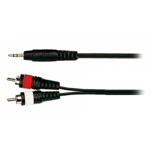 Кабель аудио 1xMini Jack - 2xRCA Soundking BB413 2.0m