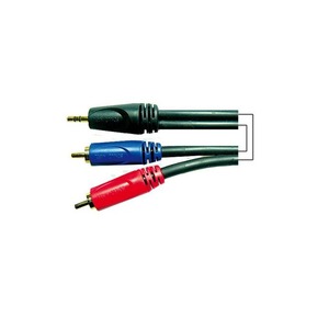 Кабель аудио 1xMini Jack - 2xRCA Schulz Kabel GRCA 32 3.0m