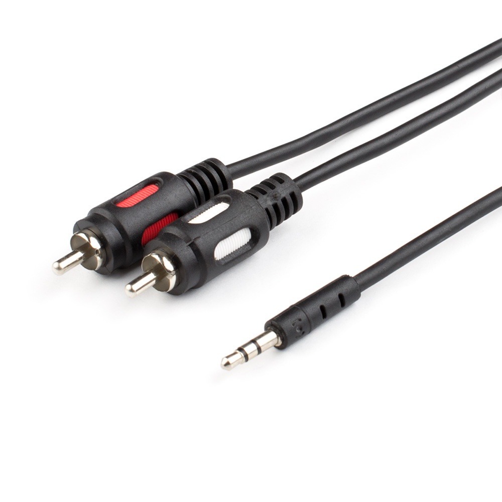 Кабель аудио 1xMini Jack - 2xRCA Atcom AT0707 Audio Cable 1.8m