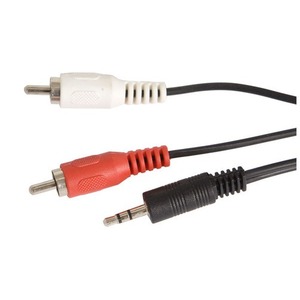 Кабель аудио 1xMini Jack - 2xRCA Pro Legend PL1059 1.5m