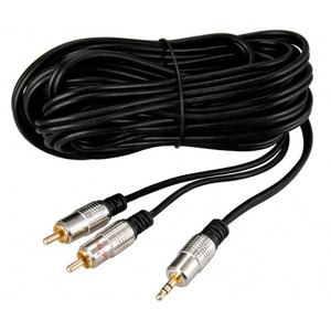 Кабель аудио 1xMini Jack - 2xRCA Konoos KCAP-352-10 10.0m