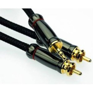 Кабель аудио 1xMini Jack - 2xRCA Silent Wire 105865103 SERIES 4 mk2, 3.5 mm jack to RCA 1.0m