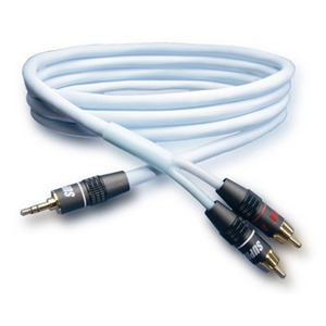 Кабель аудио 1xMini Jack - 2xRCA Supra BiLine-MP 8.0m