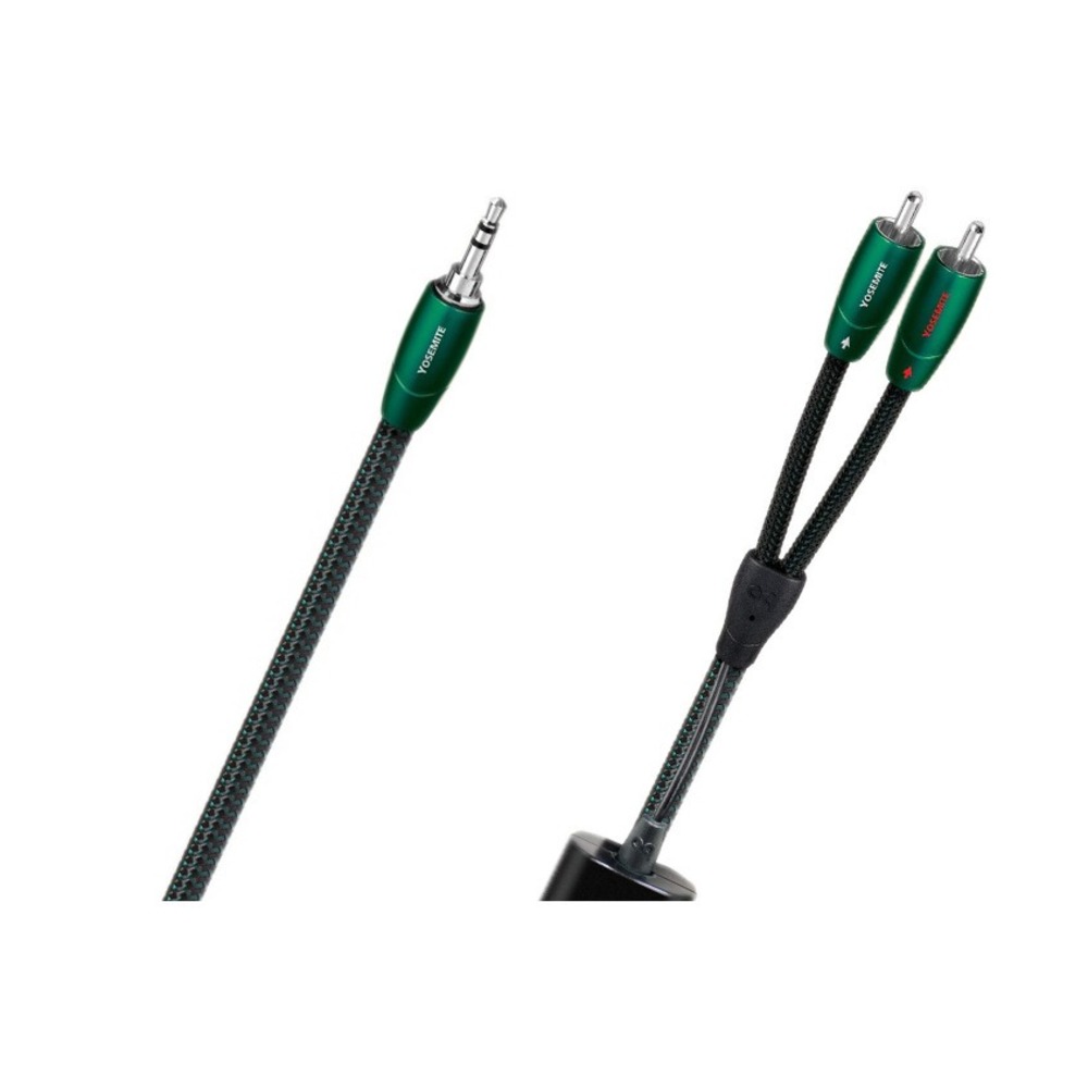 Кабель аудио 1xMini Jack - 2xRCA Audioquest Yosemite 3.5mm-RCA 0.6m