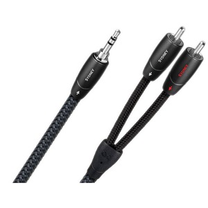 Кабель аудио 1xMini Jack - 2xRCA Audioquest Sydney 3.5mm-RCA 20.0m