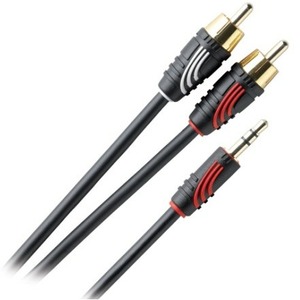 Кабель аудио 1xMini Jack - 2xRCA QED (QE2723) Profile J2P 5.0m