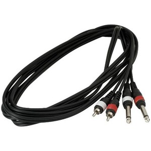 Кабель аудио 2xJack - 2xRCA Rockcable RCL20934 D4 3.0m