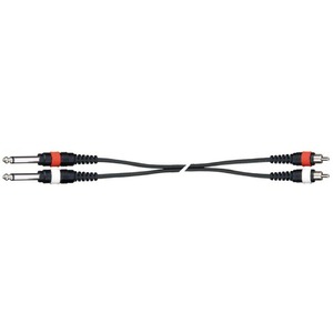 Кабель аудио 2xJack - 2xRCA QUIK LOK AD13-5K 5.0m