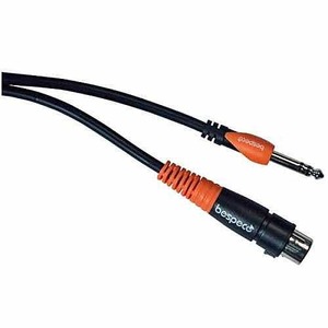 Кабель аудио 1xJack - 1xXLR Bespeco SLSF600 6.0m