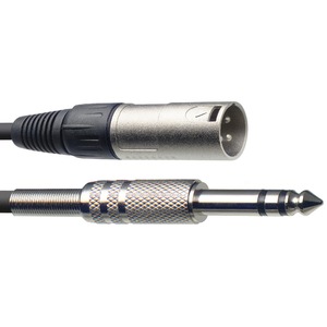 Кабель аудио 1xJack - 1xXLR Stagg SAC10PSXM DL 10.0m