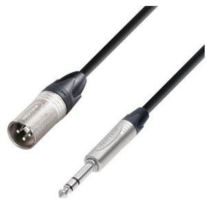 Кабель аудио 1xJack - 1xXLR Adam Hall K5 BMV 0300 3.0m