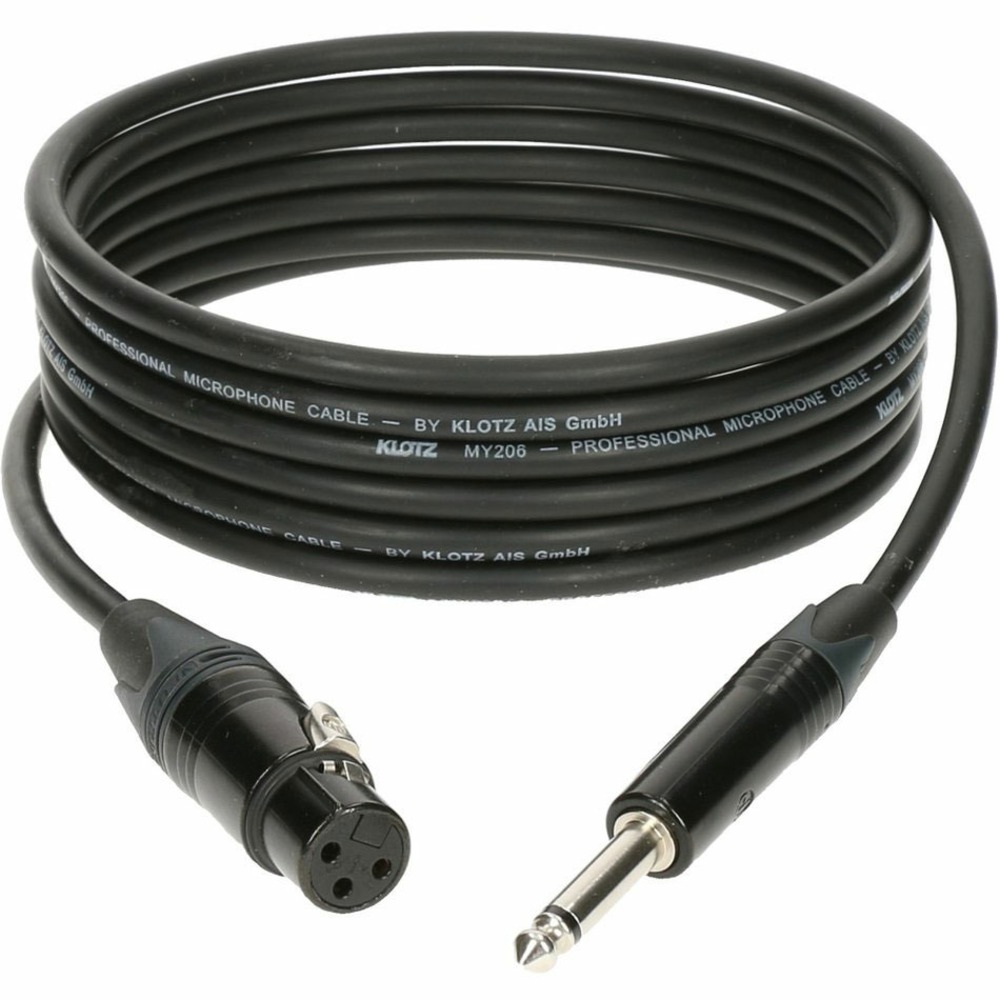Кабель аудио 1xJack - 1xXLR KLOTZ M1FP1N0500 5.0m