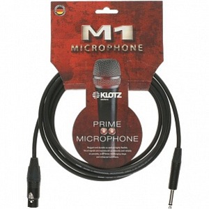 Кабель аудио 1xJack - 1xXLR KLOTZ M1FP1N0500 5.0m