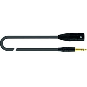 Кабель аудио 1xJack - 1xXLR QUIK LOK ITST MJS 5 B 5.0m