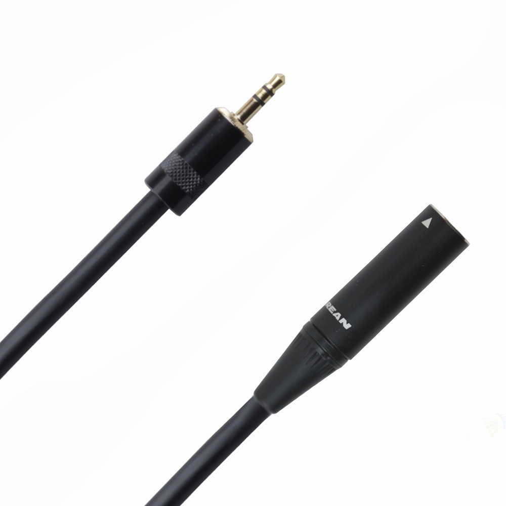 Кабель аудио 1xMini Jack - 1xMini XLR Rich Pro RP907BLK 1.0m