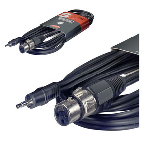 Кабель аудио 1xMini Jack - 1xXLR Stagg SAC3MPSXF 3.0m