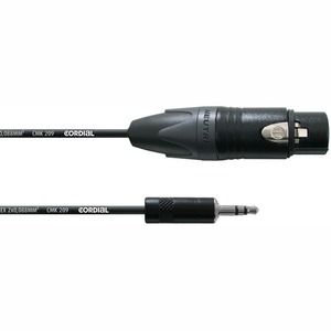 Кабель аудио 1xMini Jack - 1xXLR Cordial CPM 1,5 FW-BAL 1.5m