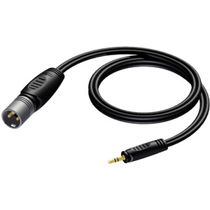 Кабель аудио 1xMini Jack - 1xXLR Procab REF714/3 3.0m