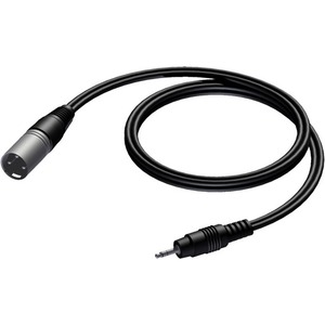Кабель аудио 1xMini Jack - 1xXLR Procab CAB714/3 3.0m