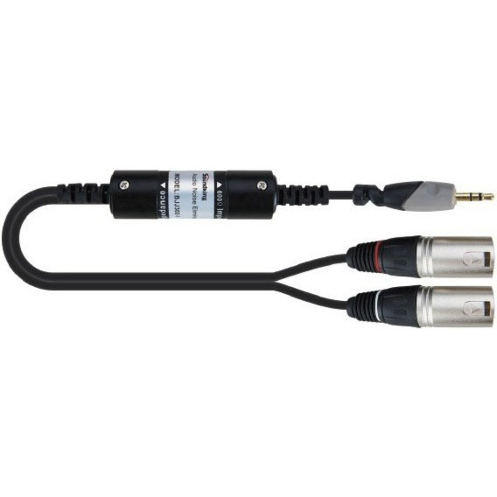 Кабель аудио 1xMini Jack - 2xXLR Soundking BXJ102 1.5m