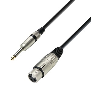 Кабель аудио 1xJack - 1xXLR Adam Hall K3MFP0300 3.0m