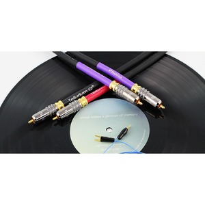 Кабель Phono 2xRCA - 2xRCA Tellurium Q Black RCA Phono 1.0m