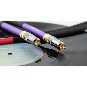 Кабель Phono 2xRCA - 2xRCA Tellurium Q Black RCA Phono 1.0m