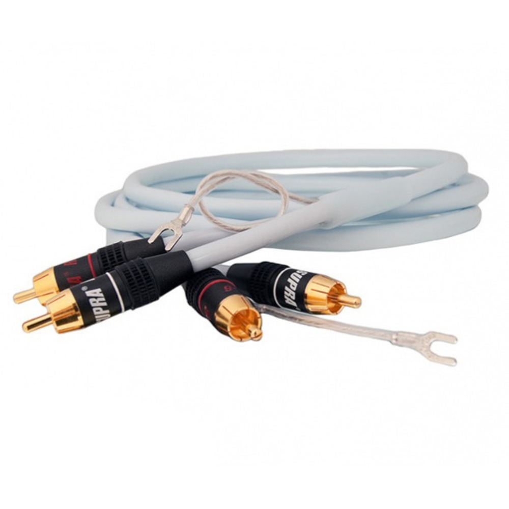 Кабель Phono 2xRCA - 2xRCA Supra BiLine PHONO 2RCA Blue 2.0m