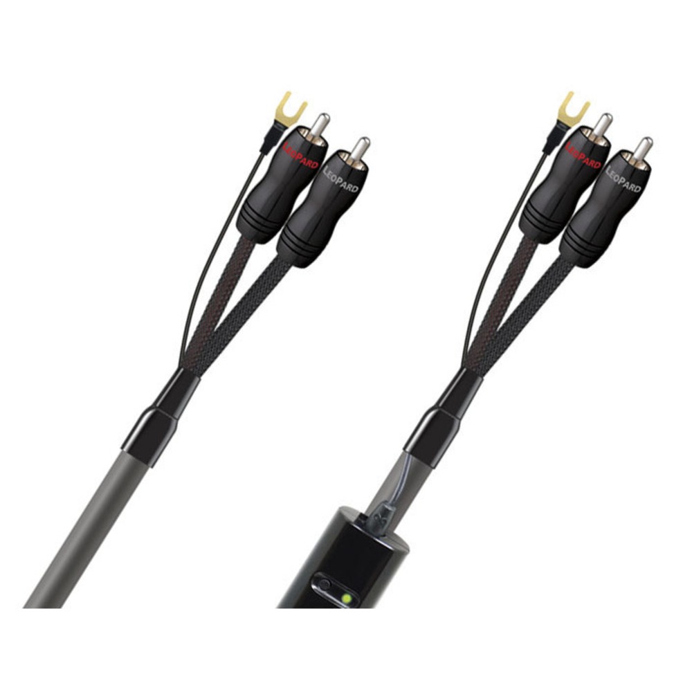 Кабель Phono 2xRCA - 2xRCA Audioquest LeoPard Tonearm 2RCA-2RCA 1.2m