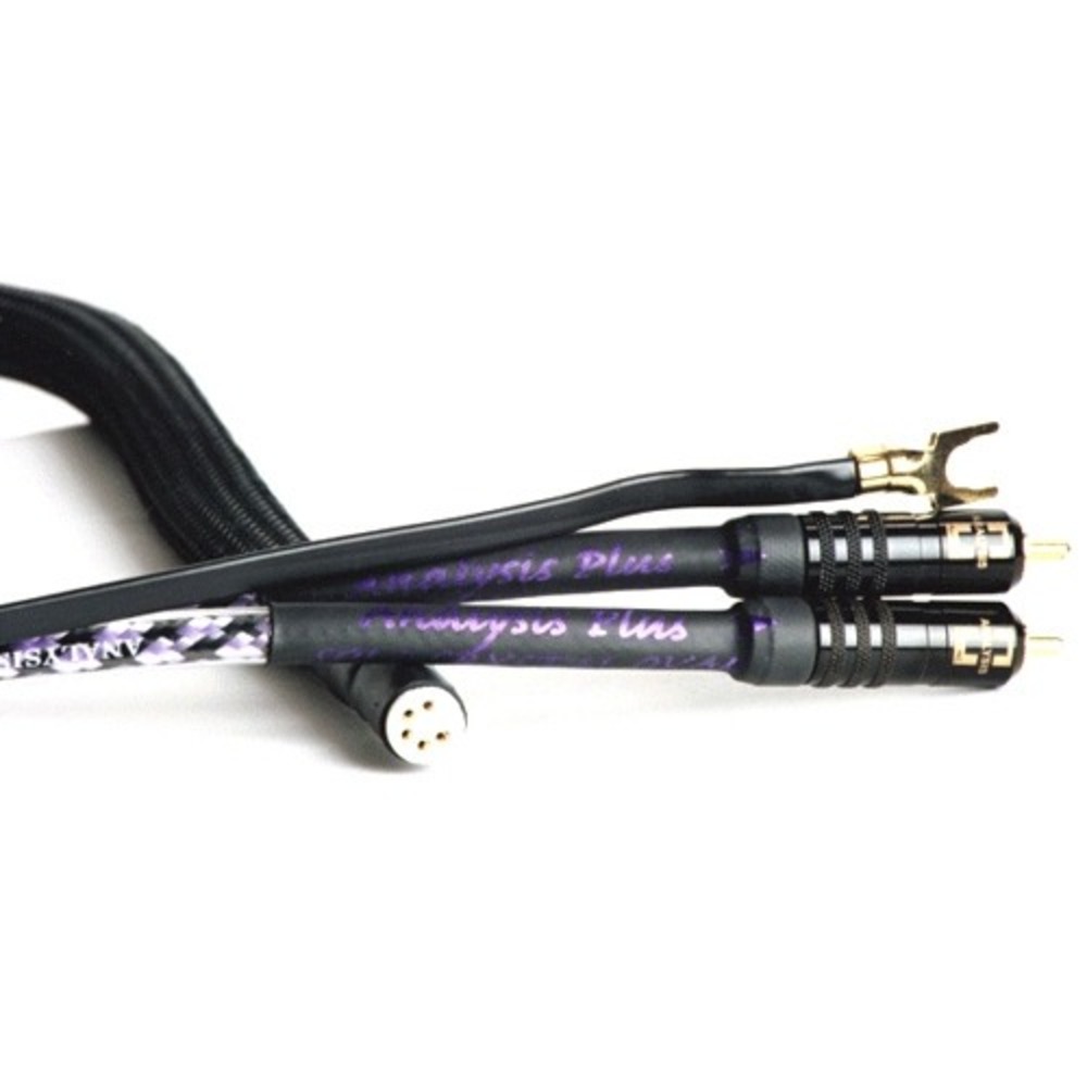 Кабель Phono DIN - 2xRCA Analysis Plus Solo Crystal Oval Phono 1.5m