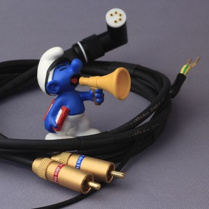 Кабель Phono DIN - 2xRCA Van Den Hul D-501 Hybrid TAC-RCA 1.2m