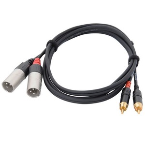Кабель аудио 2xRCA - 2xXLR Cordial CFU 1,5 MC 1.5m