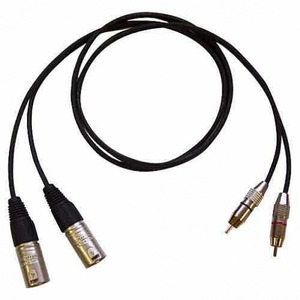 Кабель аудио 2xRCA - 2xXLR Bespeco RCM150 1.5m