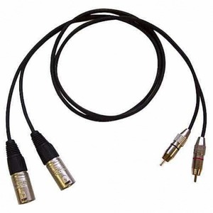 Кабель аудио 2xRCA - 2xXLR Bespeco RCM150 1.5m
