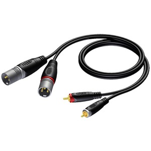 Кабель аудио 2xRCA - 2xXLR Procab REF701/3 3.0m