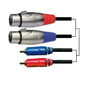 Кабель аудио 2xRCA - 2xXLR Schulz Kabel TEAF 3 3.0m