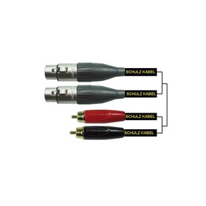 Кабель аудио 2xRCA - 2xXLR Schulz Kabel RRXXF 1 1.0m